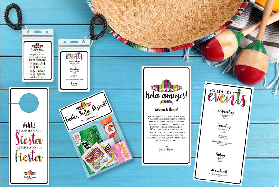 Mexican Fiesta Welcome Bag Collection