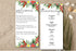 Tropical Wedding Welcome Letter & Itinerary