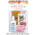 Personalized Wedding Hangover Recovery Kit Bag & Topper - Tropical Burnt Orange