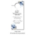 Personalized Destination Wedding Door Hangers - Dainty Dusty Blue